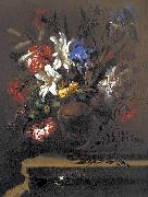 Bartolome Perez Vase of Flowers. oil painting artist